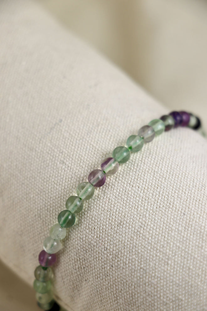 I AM focused - Bracciale Fluorite verde