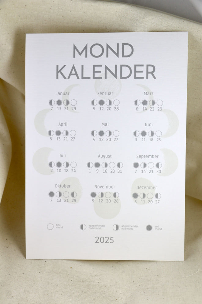 Mondkalender 2025