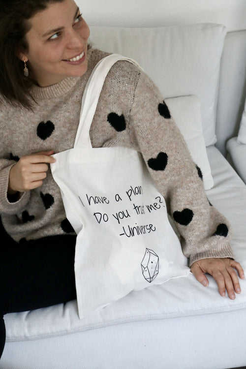 Totebag message from the universe