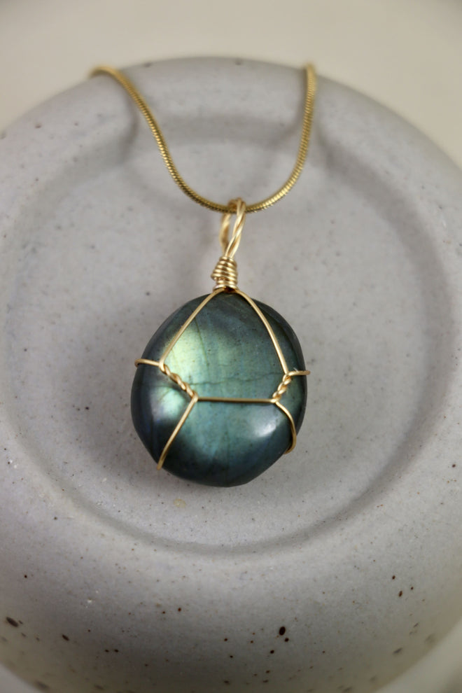 I AM magical - Collier en labradorite